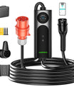 NOEIFEVO Q21W Wlan Mobile Wallbox 11kW mit APP Fernsteuerung ,5m/10m Typ2 CEE16A 3Phase Ladekabel Elektroauto