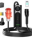 NOEIFEVO 2026 Pro Mobile Wallbox 22kw mit app, e auto CEE 32A auf Typ 2 Ladekabel, 3-phasig EV Ladegerät für Allen EVs(IEC 62196-2) & PHEVS