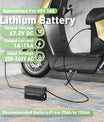 NOEIFEVO 16S Smart Charger for 60V Lithium - 67.2V 15A Adjustable with Fast/Slow Modes (MLC1300)