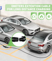 NOEIFEVO 5M/7M Tyyppi 2 Laajennusjohto lataukseen, 3.5KW / 7KW / 11KW / 22KW Tyyppi 2 - Tyyppi 2 -auton latausjohto Wallboxille ja sähköajoneuvon laturille