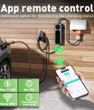 NOEIFEVO 2026 Pro Mobile Wallbox 11kw mit app, e auto CEE 16A auf Typ 2 Ladekabel, 3-phasig EV Ladegerät für Allen EVs(IEC 62196-2) & PHEVS