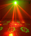 3-in-1 DMX RGBW Party-Licht, LED Laser Stroboskop Disco DJ Beam Spot Bühnenbeleuchtung, Tanzclub Hochzeit Schmetterlingslicht