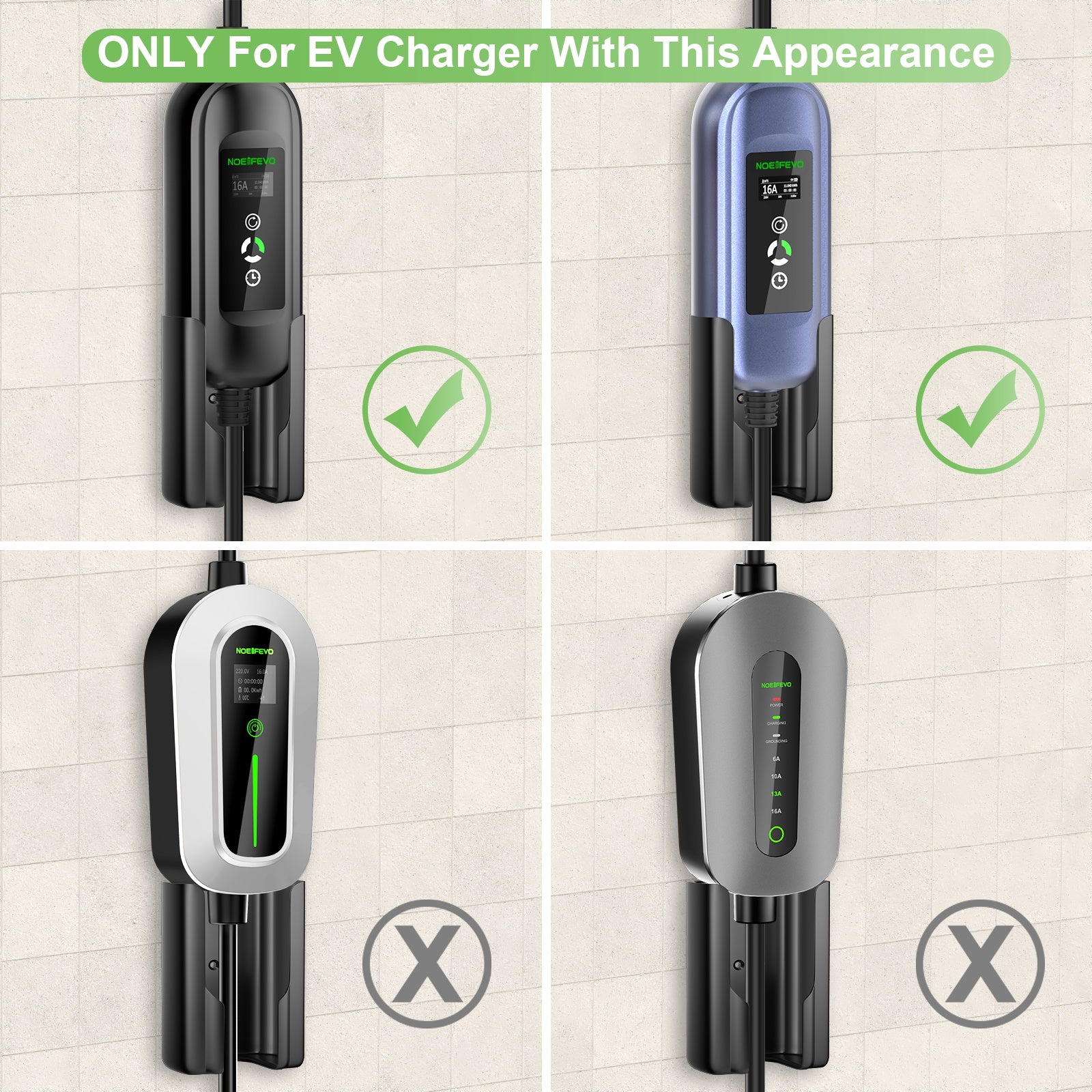 EV Wallbox Control Box Bracket for NOEIFEVO 11KW/3.6KW EV Charger