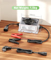 NOEIFEVO 29,2V 10A vanntett LiFePO4-batterilader for 25,6V(24V) 8S LiFePO4-batteri