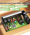 NOEIFEVO 113.4V 1A-12A Caricabatterie per batterie al litio 99.9V (96V) 27S, batteria Li-Ion-Li-Po, display LCD, corrente regolabile