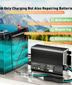 NOEIFEVO 58.4V 10A LiFePO4 Battery Charger for 51.2V (48V) 16S Lithium Battery For Golf Wagons, Motorhomes and Electric Angling Motors