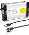 NOEIFEVO 87.6V 4.5A LiFePO4-Batterieladegerät für 72V 76.8V 24S LiFePO4-Batterie, mit Kühlventilator, automatische Abschaltung.