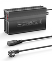 NOEIFEVO 113.4V 1A-12A Caricabatterie per batterie al litio 99.9V (96V) 27S, batteria Li-Ion-Li-Po, display LCD, corrente regolabile