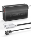 NOEIFEVO 113.4V 1A-12A Caricabatterie per batterie al litio 99.9V (96V) 27S, batteria Li-Ion-Li-Po, display LCD, corrente regolabile