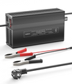NOEIFEVO 113.4V 1A-12A Caricabatterie per batterie al litio 99.9V (96V) 27S, batteria Li-Ion-Li-Po, display LCD, corrente regolabile