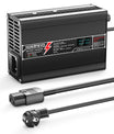 NOEIFEVO 21V 10A lithiumoplader til 5S 18,5V batteri, LED-skærm, aluminiumskasse, blæser