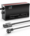 NOEIFEVO 48V 2A-20A Strom Einstellbares Batterieladegerät für Blei-Säure-Batterien, AGM, Gel, Golfwagen-Batterieladegerät, LED-Anzeige
