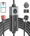 NOEIFEVO Q21W Wi-Fi Mobile Wallbox 11kW with APP Remote Control, 5m/10m Type 2 CEE16A 3-Phase Charging Cable for Electric Vehicles