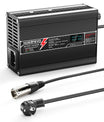 NOEIFEVO 21V 10A lithiumoplader til 5S 18,5V batteri, LED-skærm, aluminiumskasse, blæser