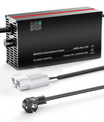 NOEIFEVO 58.8V 2-20A Lithium Battery Charger for 51.8V 52V 14S Lithium Li-Ion Lipo Battery, LCD Display, Adjustable Current, Charger for E-Bike, Scooter, Electric Motorcycle