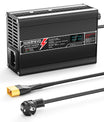 NOEIFEVO 21V 10A lithiumoplader til 5S 18,5V batteri, LED-skærm, aluminiumskasse, blæser