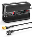 NOEIFEVO 37,8V 4A Ładowarka do akumulatorów litowo-jonowych Li-Ion Lipo 9S 33,3V z wyświetlaczem LCD, wentylatorem chłodzącym, automatycznym wyłączaniem