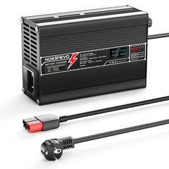 NOEIFEVO 84V 3.5A Lithium Charger for 20S 74V Li-ion LiPo Battery - Ebike Scooter Charger with LED Display, Aluminum Housing