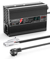 NOEIFEVO 37,8V 4A Ładowarka do akumulatorów litowo-jonowych Li-Ion Lipo 9S 33,3V z wyświetlaczem LCD, wentylatorem chłodzącym, automatycznym wyłączaniem