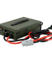 NOEIFEVO 24V 10A-100A Lithium LiFePO4 batterijlader, laadspanning 29,2V, LCD-scherm, stroom instelbaar, ventilator