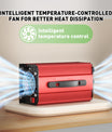 Noeifevo 73V 25A LiFePO4-batterioplader til 64V (60V) 20S LiFePO4-litiumbatteri, til RVS-båd-golfvogn-hjemmeenergilagringssystemer
