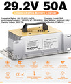 NOEIFEVO 29.2V 50A Fast Charger for 24V, 25.6V Lithium LiFePO4 Battery, waterproof, 0V BMS Activation