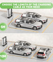Noeifevo Type 2 Charging Cable for Electric Vehicles – 22kW 32A / 11kW 16A / 7kW 32A High-Power Fast Charging Cable