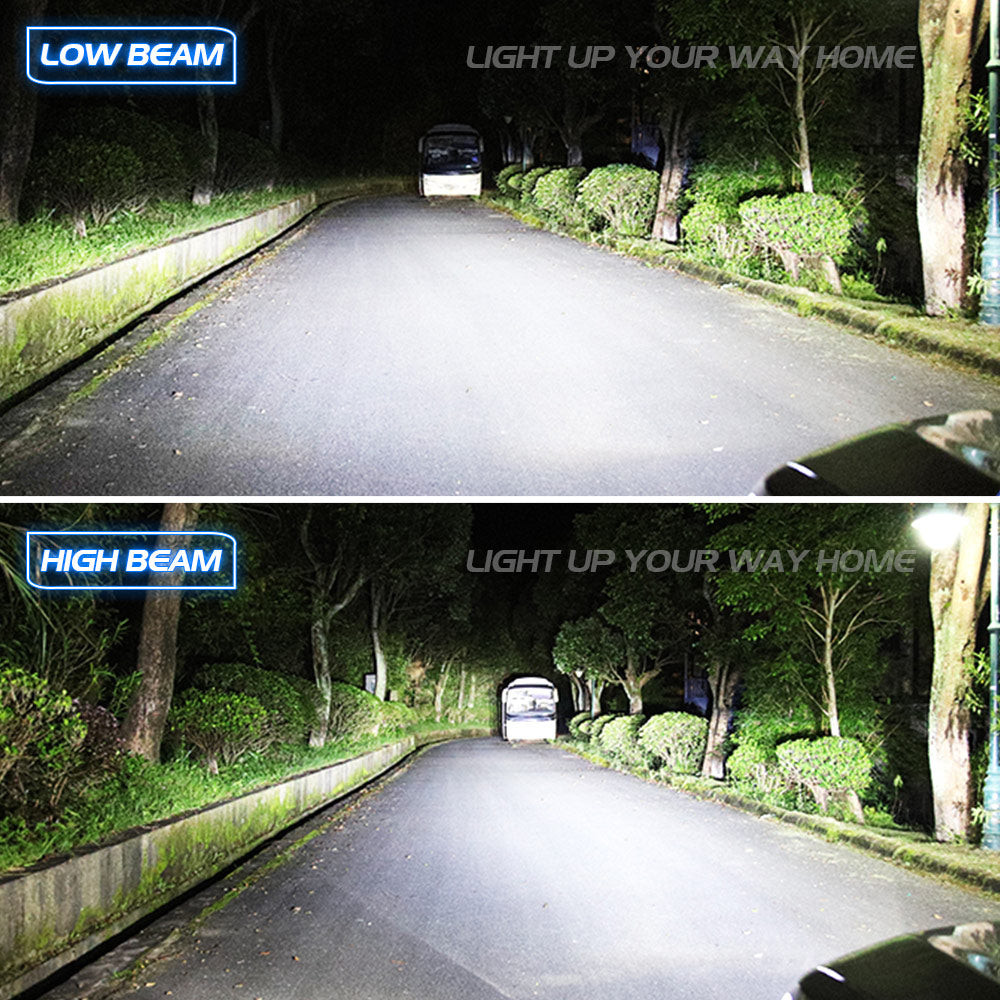 2 kpl 72W 10000LM Lumen Auton Ajovalopurkaus, H1 H3 H7 H11 880 881 9005 9006 9012 H4 H13 9004 9007 LED Lamppu
