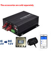 NOEIFEVO 12V 60A DC-DC Charger-Booster for RVs, Campers, and Boats – Compatible with LiFePO4, Lithium, Lead-Acid (AGM/GEL) Batteries, Supports Bluetooth