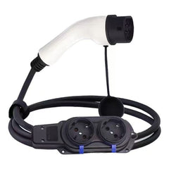 Adattatore NOEIFEVO V2L per scaricatore per veicoli elettrici MG MG4 MG5, BYD, KIA, Hyundai IONIQ5, IONIQ6. Adattatore da presa Type-2 a presa Schuko con cavo da 3 m