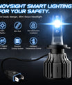 2 kpl 72W 10000LM Lumen Auton Ajovalopurkaus, H1 H3 H7 H11 880 881 9005 9006 9012 H4 H13 9004 9007 LED Lamppu