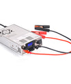 NOEIFEVO Justerbar spenning og strømområde 0-100V 1-7A batterilader, Kompatibel med 3,7V 6V 12V litium-, LiFePO4- og blysyrebatterier