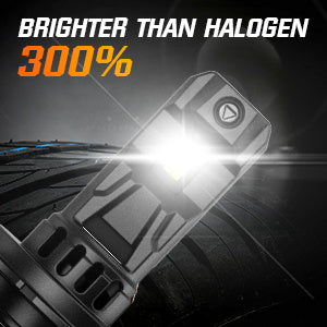 2 יחידות נורת פנס רכב 70W 20000LM לומן, H7 H11 9005 9006 H4 נורת LED