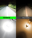 2 Stück 50W 10000 Lumen Auto Scheinwerferlampe, H7 LED Lampe
