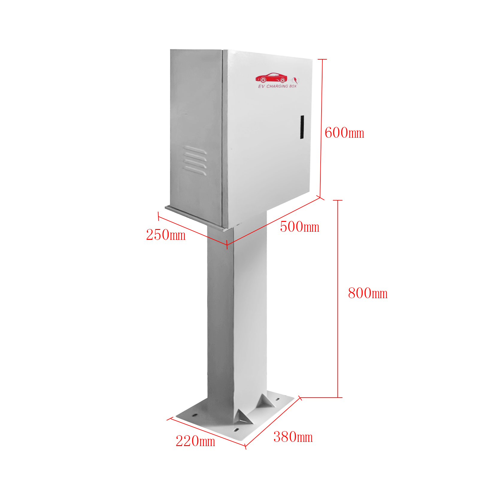 NOEIFEVO EV Wallbox Protective Enclosure - Universal, Weatherproof & Anti-Theft with Storage Hooks