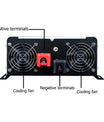 Inverter 12V to 230V Pure Sine Wave, 5000W to 12000W DC to AC Power Inverter with EU Sockets for Car, Truck, Camping, and Household Appliances