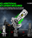 2 Stück 50W 10000 Lumen Auto Scheinwerferlampe, H7 LED Lampe