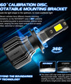 2 kpl 72W 10000LM Lumen Auton Ajovalopurkaus, H1 H3 H7 H11 880 881 9005 9006 9012 H4 H13 9004 9007 LED Lamppu