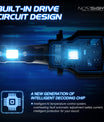 2 kpl 72W 10000LM Lumen Auton Ajovalopurkaus, H1 H3 H7 H11 880 881 9005 9006 9012 H4 H13 9004 9007 LED Lamppu