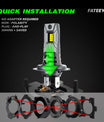 2 Stück 60W 12000LM Lumen Auto Scheinwerferlampe, H7 LED Lampe