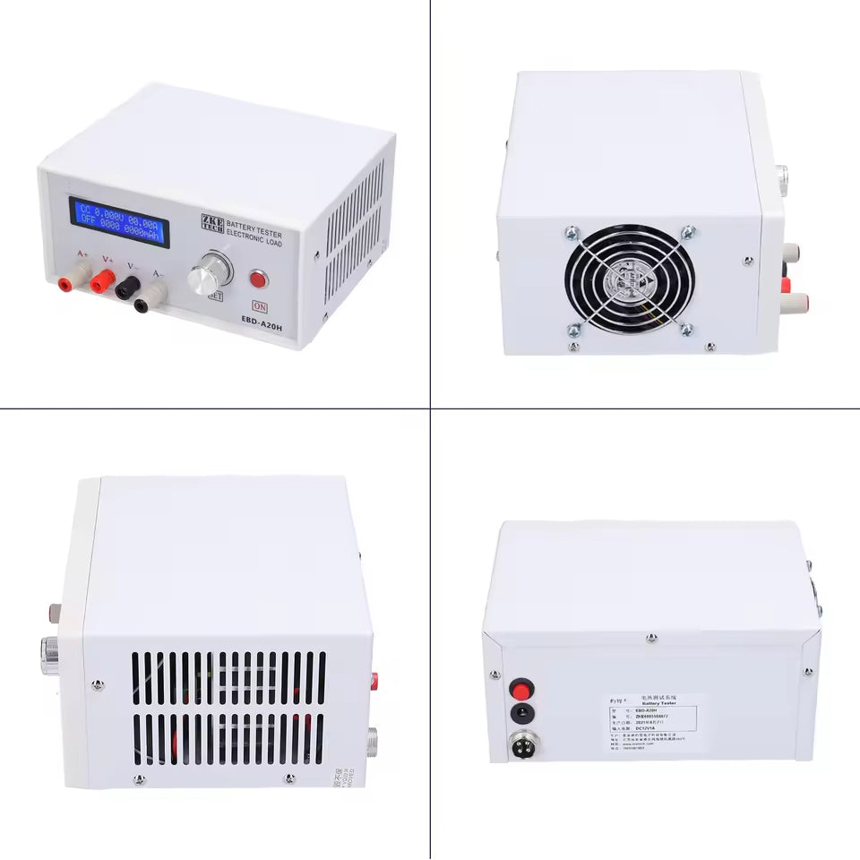 NOEIFEVO EBD-A20H Batterietester 0-30 V 0,01-20 A 200 W Multifunktions-Lade- und Entladegerät, DE Unterstützt PC-Online-Softwaresteuerung