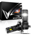 2 יחידות נורת פנס רכב 70W 20000LM לומן, H7 H11 9005 9006 H4 נורת LED