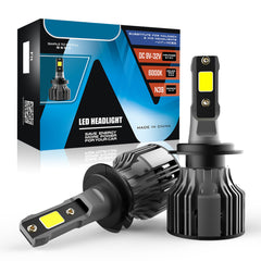 2 kpl 72W 10000LM Lumen Auton Ajovalopurkaus, H1 H3 H7 H11 880 881 9005 9006 9012 H4 H13 9004 9007 LED Lamppu