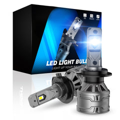 2 Stück 60W 13000 Lumen Auto Scheinwerferlampe,  H7 H11 9005 9006 H4 LED Lampe