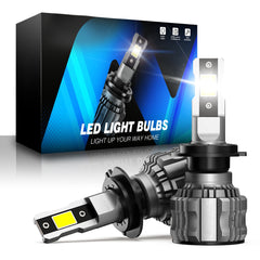 2 Stück 72W 16000LM Lumen Auto Scheinwerferlampe,  H7 H11 9005 9006 H4 LED Lampe
