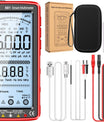 681 Digital multimeter, multifunktionellt mätinstrument, uppladdningsbar, AC/DC-spänning, beröringsfri spänningstestare, LCD-skärm, strömtång