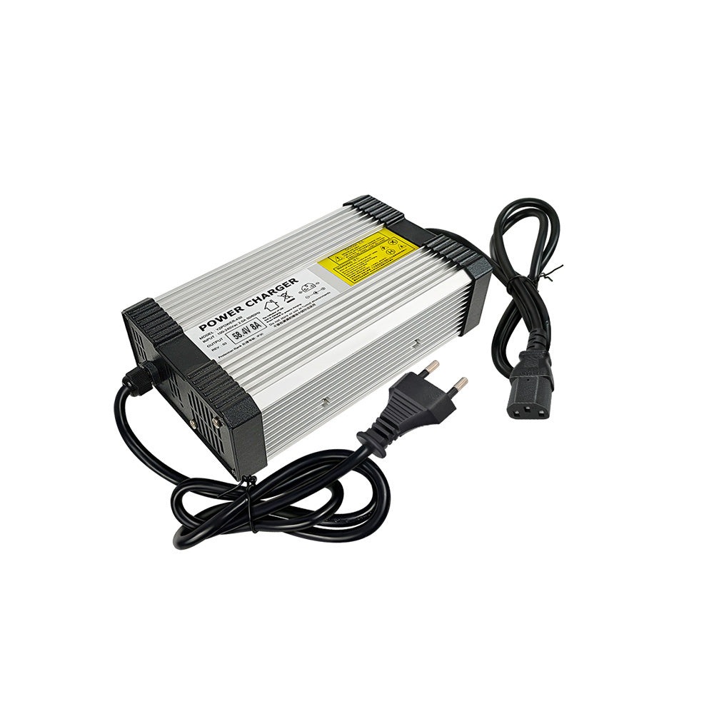 NOEIFEVO 58.4V 8A LiFePO4 Battery Charger for 16S 48V (51.2V) LiFePO4 Battery Pack
