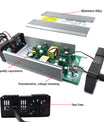 NOEIFEVO 58.4V 8A LiFePO4 Battery Charger for 16S 48V (51.2V) LiFePO4 Battery Pack
