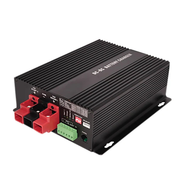 NOEIFEVO 12V 30A DC to DC Smart Charger with Booster, supports Bluetooth app, for LiFePO4 batteries, lithium batteries, lead-acid AGM
