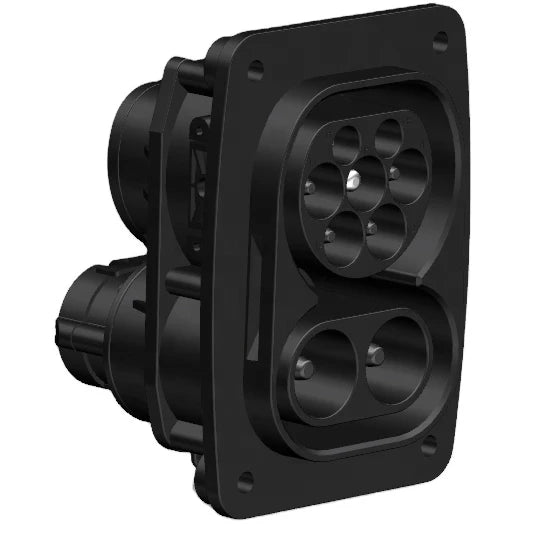 CCS2 Combo EV Socket for EVSE Electric Vehicle, 80A/125A/150A/200A CCS2 Charging Socket